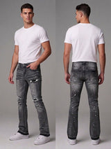 Denim City Rip N Repair Stacked Jeans
