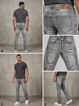 Denim City Rip N Repair Stacked Jeans