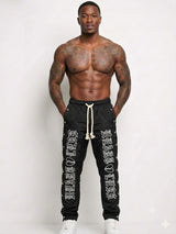 Focus Heartless Nylon Track Pants Multi Colors