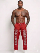 Focus Heartless Nylon Track Pants Multi Colors