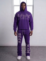 Focus Self Made Rhinestone Stacked (Sweatpants Only) Multi Colors