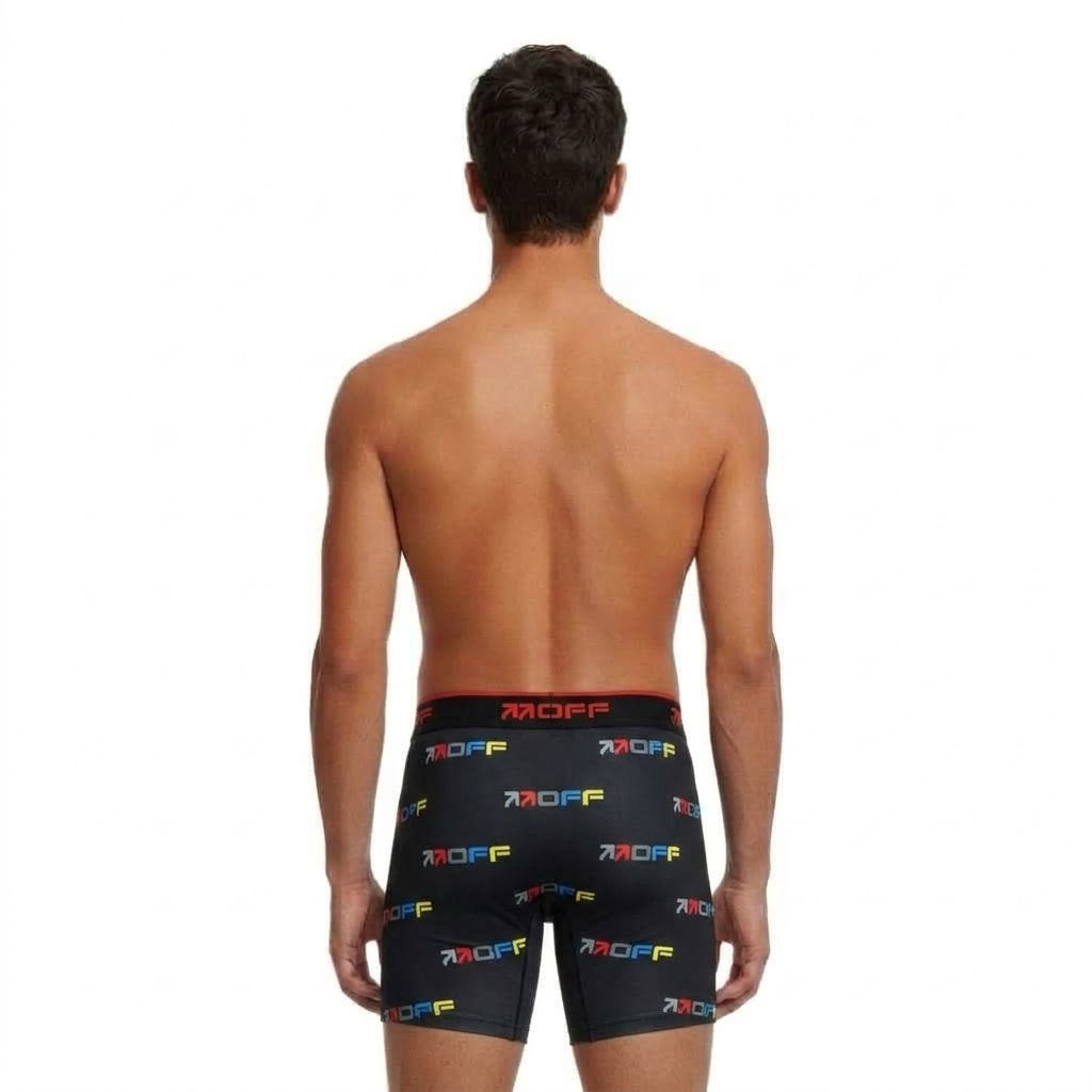 L/AB CO Off-White Stamp Big Logos AOP Boxer