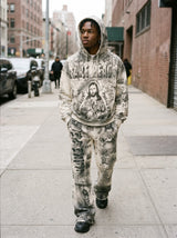 Rare Peace Victory Hoodie Ecru Light Beige