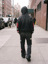 Rare Peace Who Decides Zip Up Hoodie Black