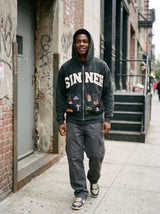 Focus Sinner Zip Up Hoodie Multi Colors