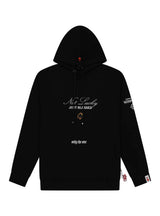 Roberto Vino Milano Burning Cards Hoodie Black