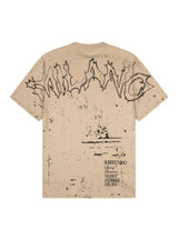 Roberto Vino Milano Moment Of Truth Over Sized T-Shirt Multi Colors