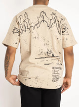 Roberto Vino Milano Moment Of Truth Over Sized T-Shirt Multi Colors