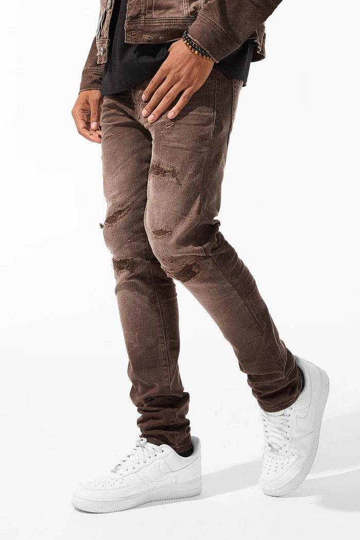 JORDAN CRAIG ROSS MEADOWLAND SKINNY FIT JEANS MULTI COLORS