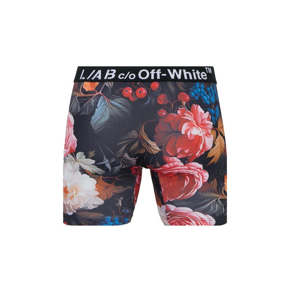 L/AB CO Off-White Clamp Arrows Peony Floral Boxer