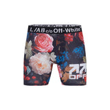 L/AB CO Off-White Clamp Arrows Peony Floral Boxer