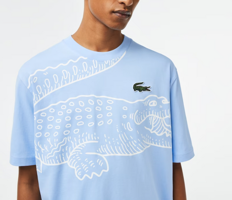 Lacoste - T Shirt - Stamp - Blue