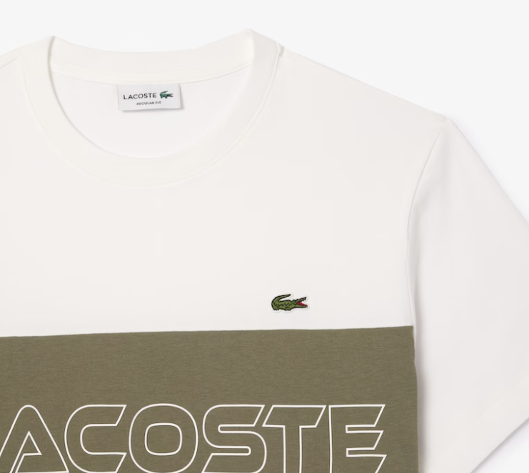 Olive Green Cotton Shorts by Lacoste
