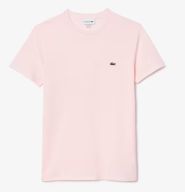 Pima Cotton Shorts in Light Pink