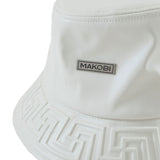 Makobi M007 Romano Vegan L. Bucket Hat - White