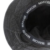 Makobi M016 Rinaldi Denim Bucket Hat - Black