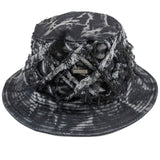 Makobi M016 Rinaldi Denim Bucket Hat - Black