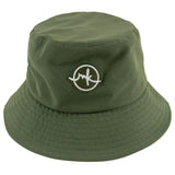 Makobi M033 Colton Nylon Bucket Hat - Dark Olive