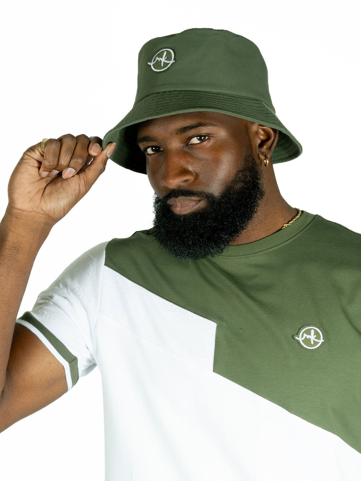 Makobi M033 Colton Nylon Bucket Hat - Dark Olive
