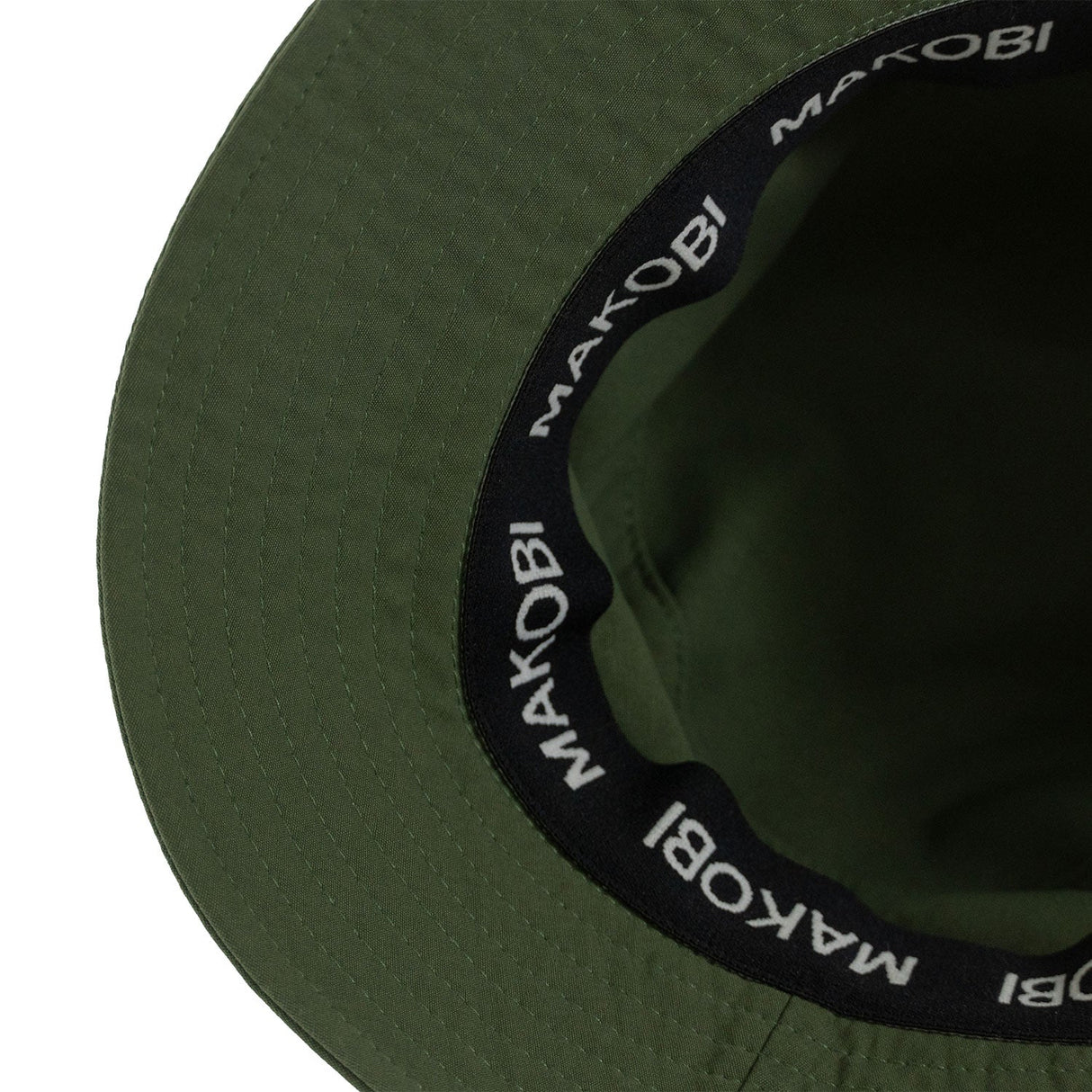 Makobi M033 Colton Nylon Bucket Hat - Dark Olive