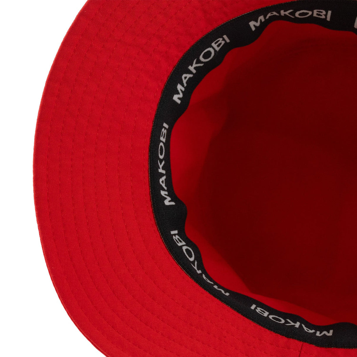 Makobi M033 Colton Nylon Bucket Hat - Red