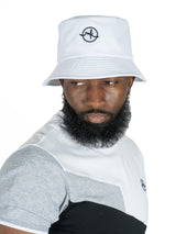 Makobi M033 Colton Nylon Bucket Hat - White