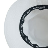 Makobi M033 Colton Nylon Bucket Hat - White