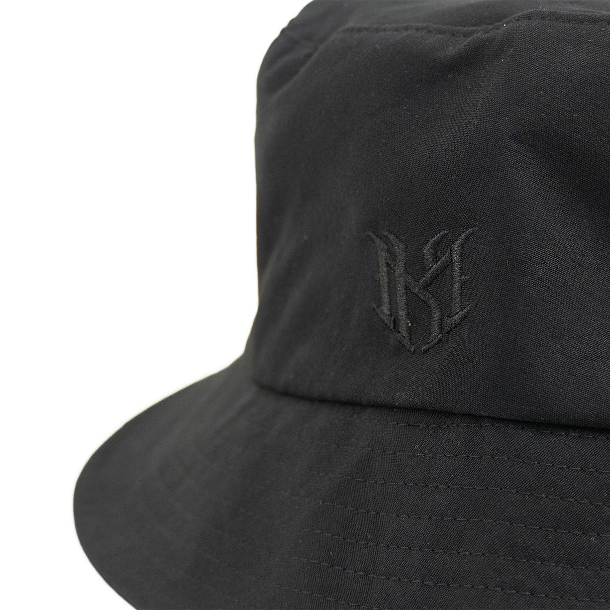 Makobi M034 Adorni Nylon Bucket Hat - Black