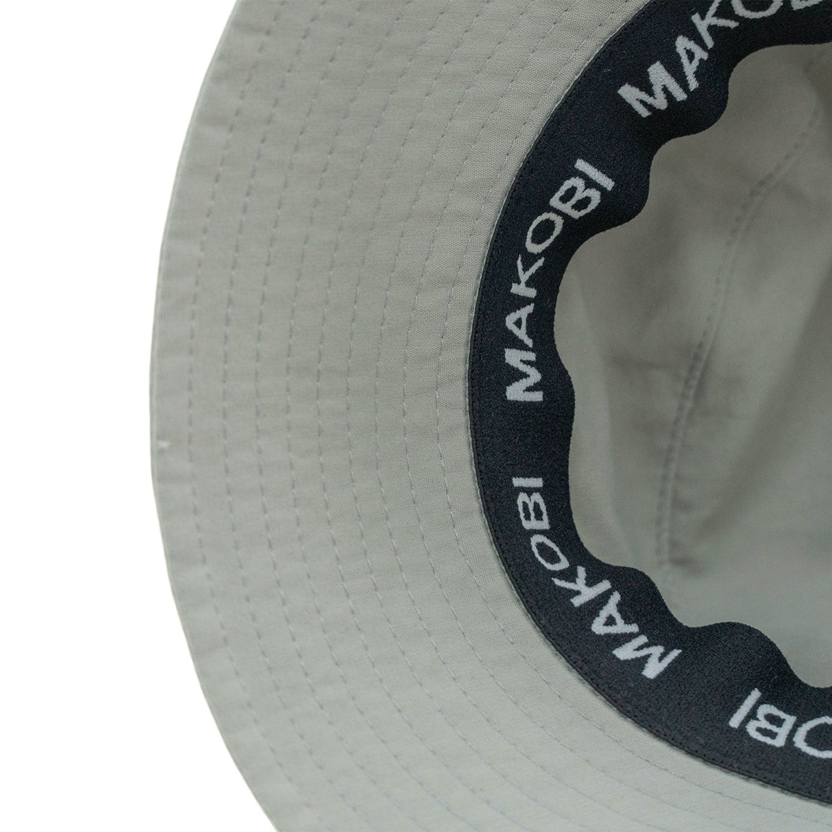 Makobi M034 Adorni Nylon Bucket Hat - Gray