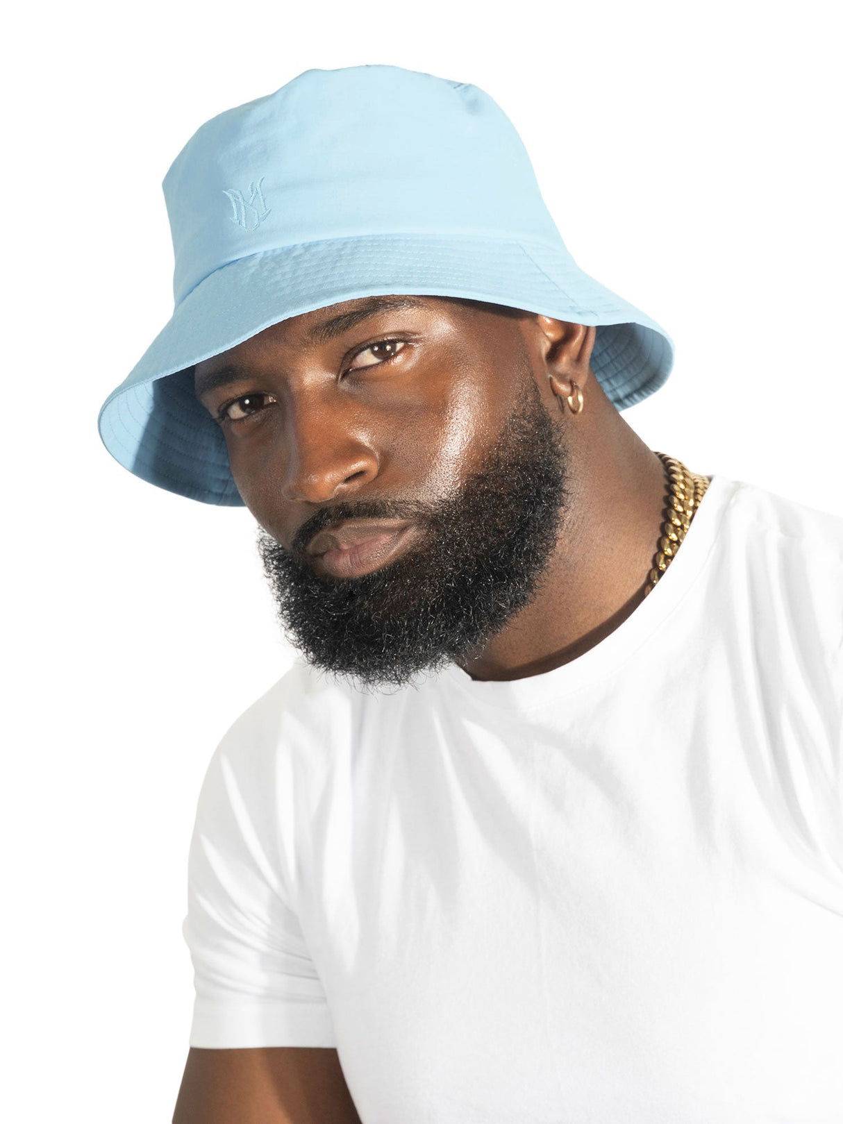 Makobi M034 Adorni Nylon Bucket Hat - Blue