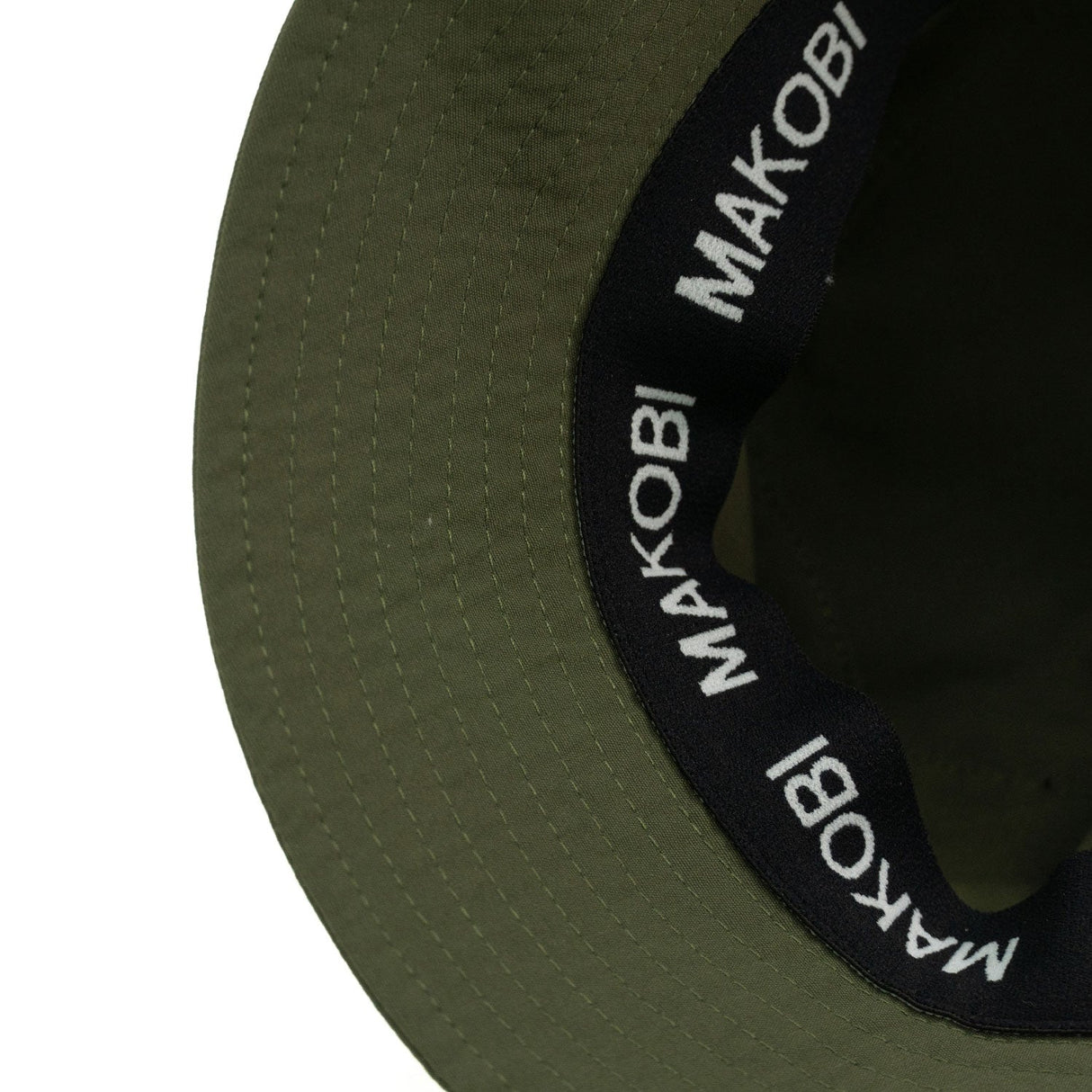 Makobi M034 Adorni Nylon Bucket Hat - Olive