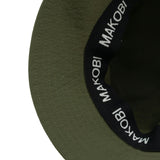 Makobi M034 Adorni Nylon Bucket Hat - Olive