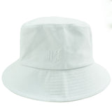 Makobi M034 Adorni Nylon Bucket Hat - White