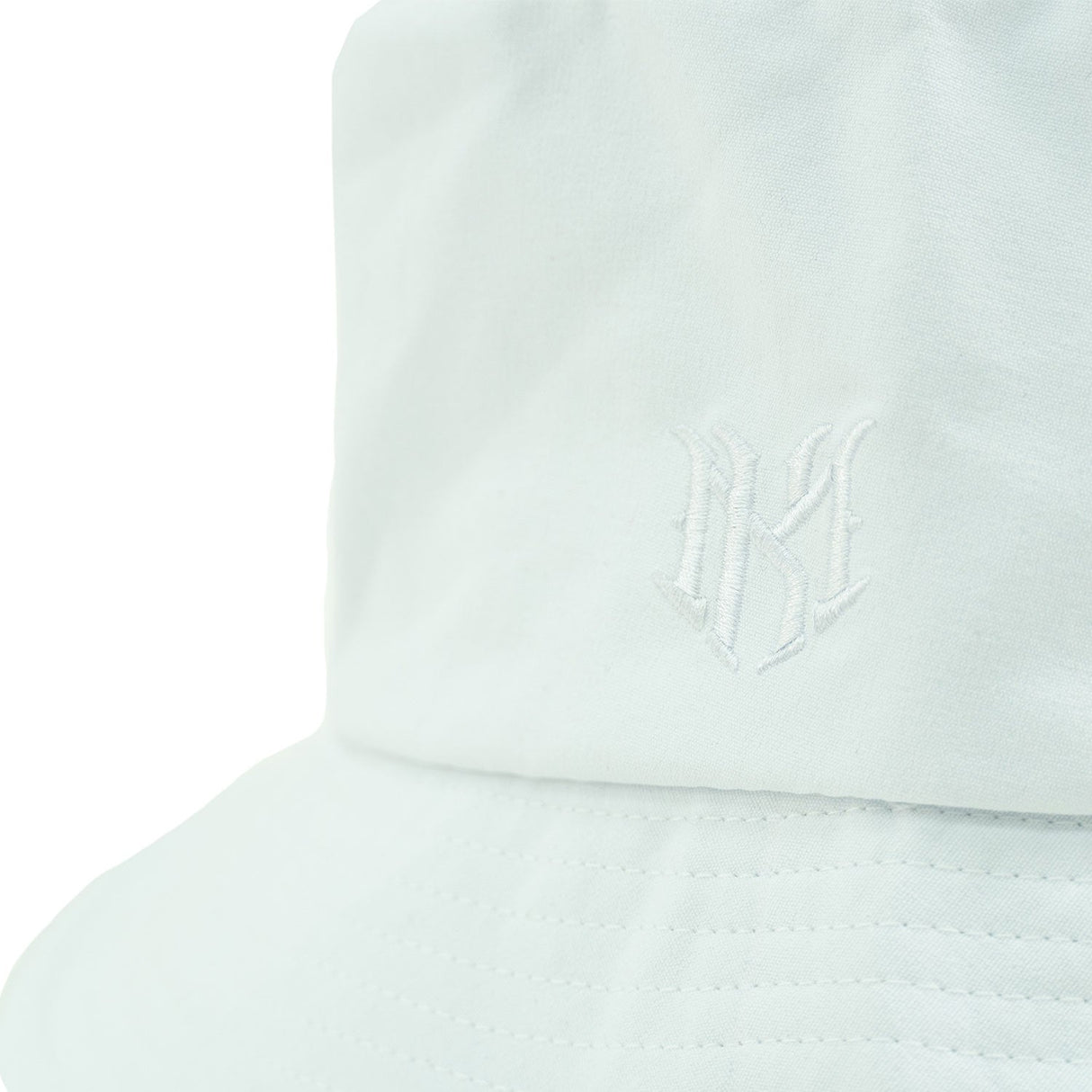 Makobi M034 Adorni Nylon Bucket Hat - White