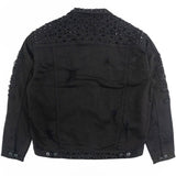 Makobi Denim Jacket | M1013 Positoni Denim - Black
