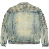 Makobi Denim Jacket | M1013 Positoni Denim - Dirt