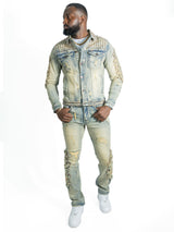 Makobi Slim Fit Jeans | M1913 Positoni Pants - Dirt