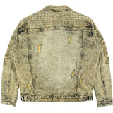 Makobi Denim Jacket | M1013 Positoni Denim - Olive