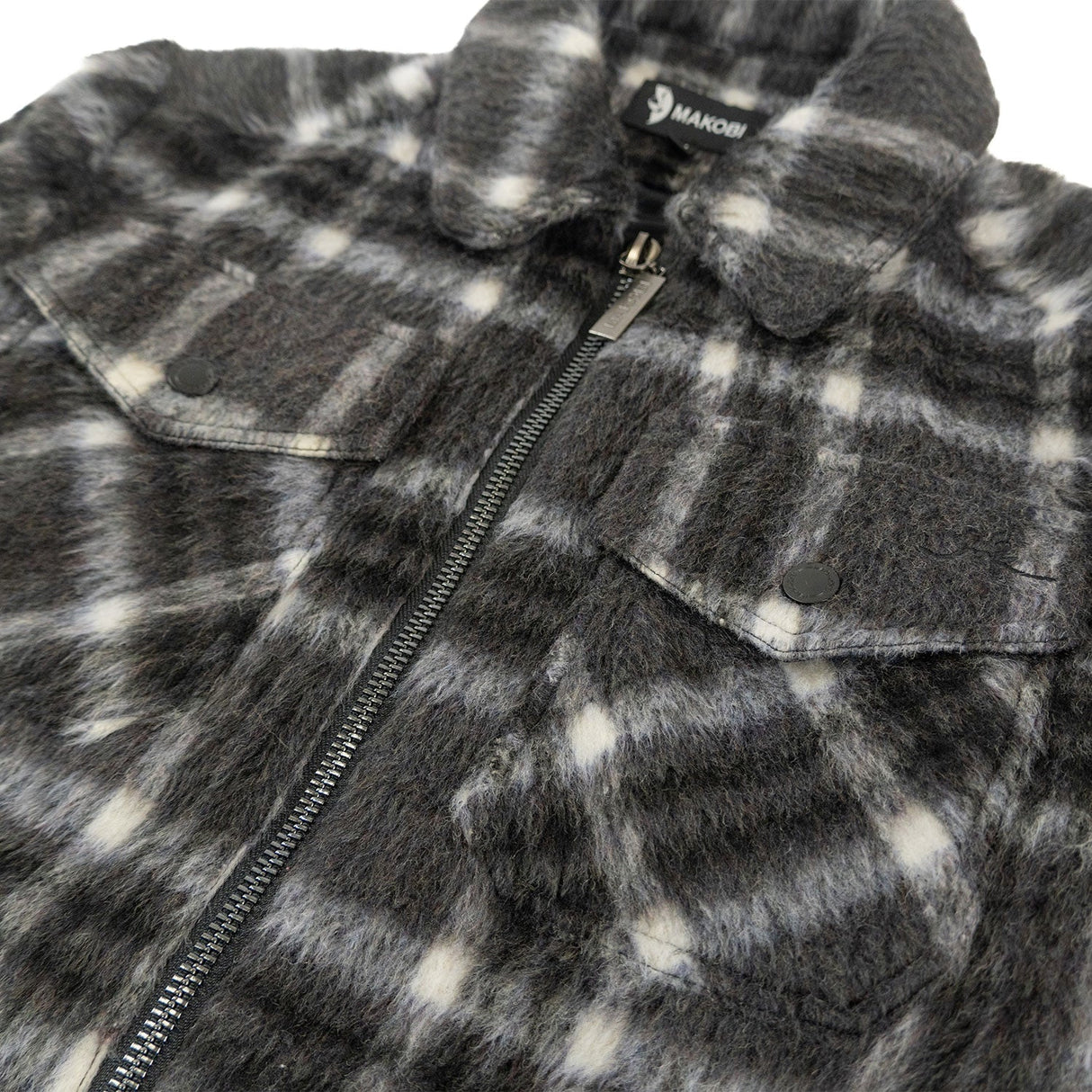 Makobi M1048 Gabana 24' Shacket - Black