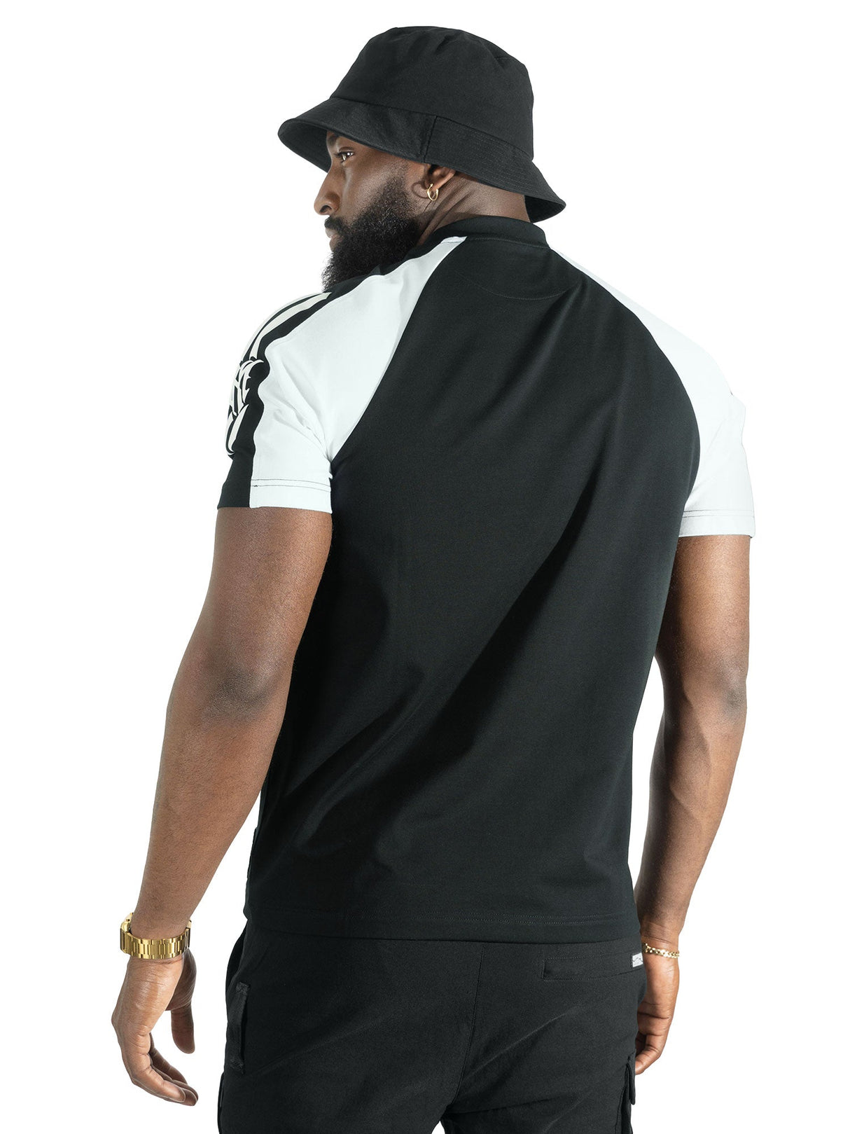 Makobi M119 Adorni Reglan T-shirt - Black