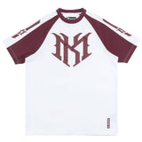 Makobi M119 Adorni Reglan T-shirt - Burgundy