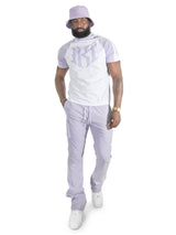 Makobi M119 Adorni Reglan T-shirt - Lavander