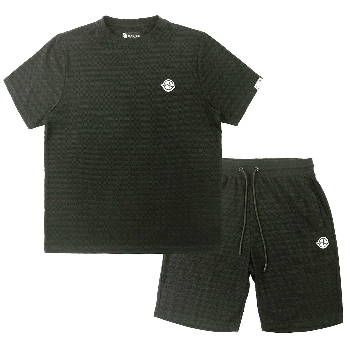 Makobi M121 Modena Knit Crewneck Tee - Black