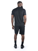Makobi M121 Modena Knit Crewneck Tee - Black