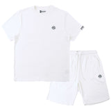 Makobi M121 Modena Knit Crewneck Tee - White