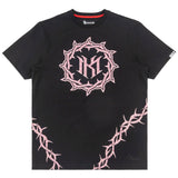 Makobi Jersey Shirt | M138 Prestige Tee - Black.Pink