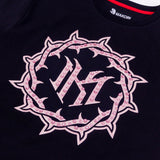 Makobi Jersey Shirt | M138 Prestige Tee - Black.Pink