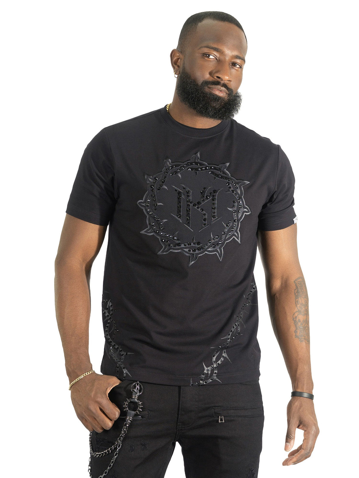 Makobi Jersey Shirt | M138 Prestige Tee - Black