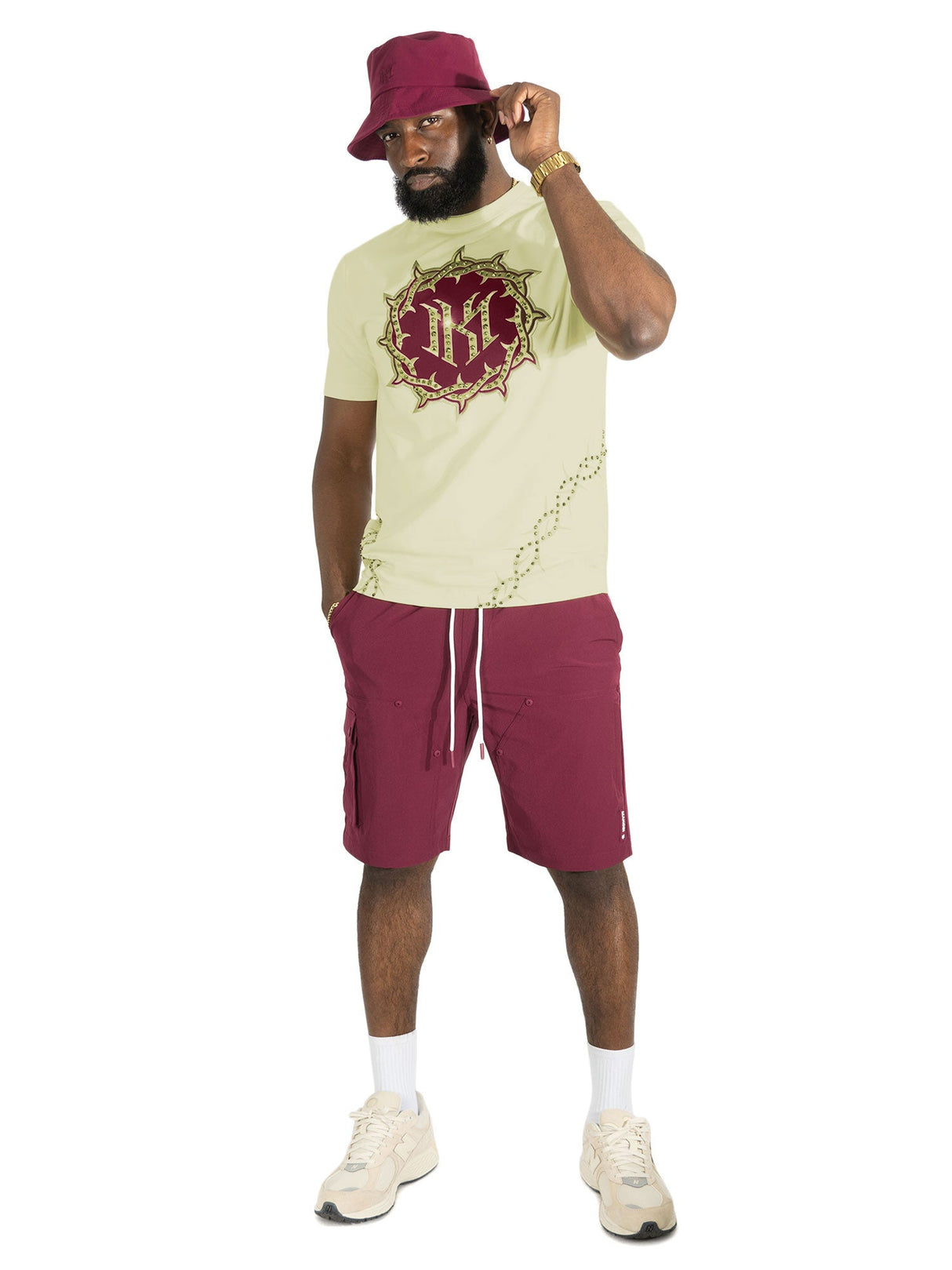 Makobi Jersey Shirt | M138 Prestige Tee - Natural