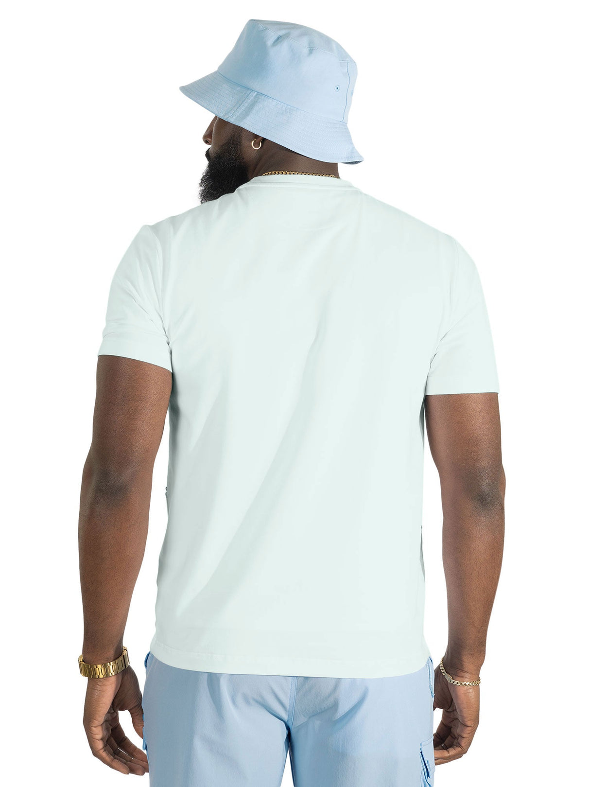 Makobi Jersey Shirt | M138 Prestige Tee - White.Navy